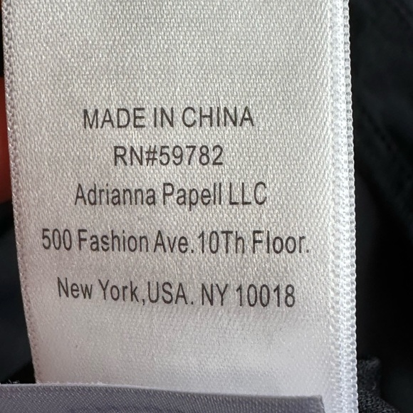 Adrianna Papell  Blue NWT Sleeveless Collard V Neck Fit & Flare Dress Sz 2. - Picture 12 of 16